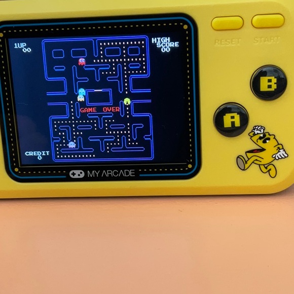 Yellow Pac-Man Handheld Game Console - Picture 12 of 12